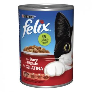 Albondigas en Gelatina Buey Higado Felix 390 Gr.