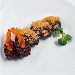 75. Uramaki noir ebiten - 8 pezzi