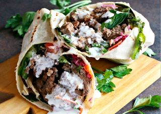 Piadina kebab grande