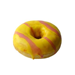 Donut fragola e vaniglia 