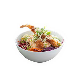 Poke De Langostino En Tempura