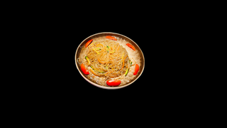 184-Spaghetti di soia con Verdura