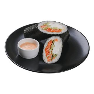 Суші-шаурма з лососем (400/30г)