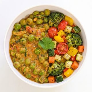 Minji Plain With Veggies
