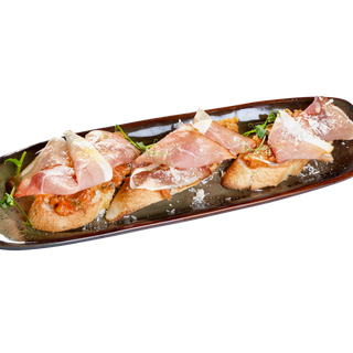 Брускети c прошуто 3 бр