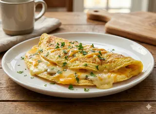 Omlet sa sirom