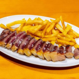 Entrecot de carne roja