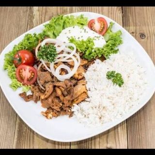 Plato Arroz Con Carne