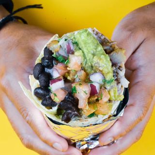 BURRITO VEGETARIANO.