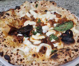 Parmigiana pizza al forno