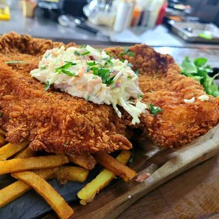 Schnitel elefant  in Panko de pui