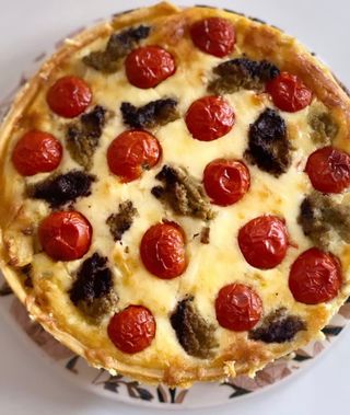 Quiche sa piletinom