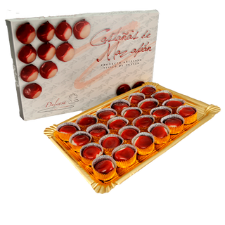 Bandeja Castañas De Mazapán  (24 Uds.)