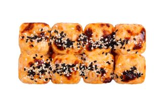 Запечений з тигровою креветкою