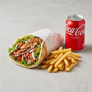 Menú Pita Kebab