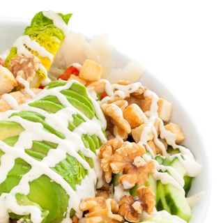 Ensalada César Con Pollo Y Langostino