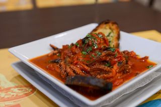 Moscardini alla Luciana