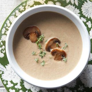 Крем-суп грибной
