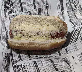 Perrito con queso
