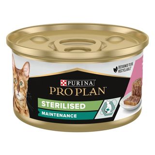 ProPlan Sterilised з тунцем та лососем, 85гр