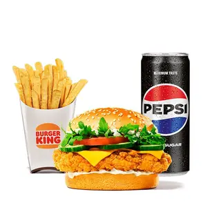 Chick'n Crunch Supreme Meniu
