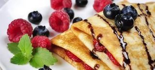 Crepes frutti di bosco
