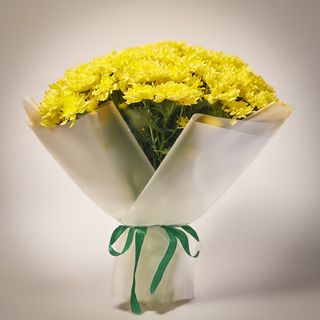 Букет ENO з жовтої хризантеми першого сорту