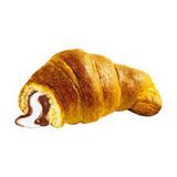 Cornetto con cioccolato bianco e nero