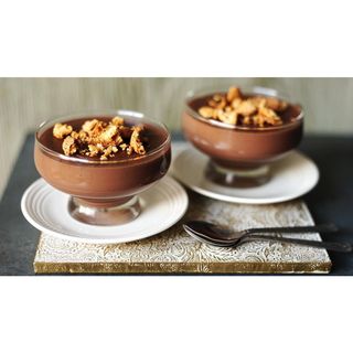 Chocolate And Amaretti Mousses
