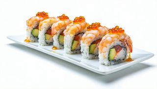 Uramaki amaebi speciale roll