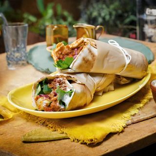 Shawarma poulet royal+frit+sauce