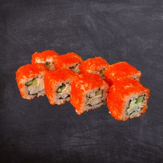 Ролл Калифорния с креветками /Roll California Creveti