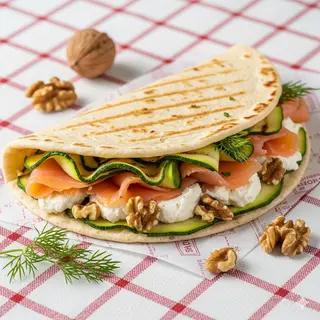 Salmone a passeggio