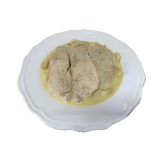 Ración De Lomo Al Ajillo