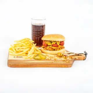 MENIU SPICY-CHICKEN BURGER
