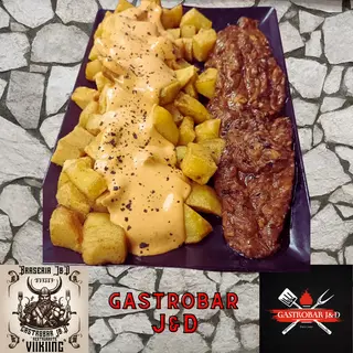 Bravas Pulled pork