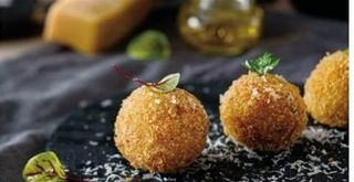 70. Croquetas Caseras Deluxe De Boniato y Trompetas De La Muerte (6 Uds.)