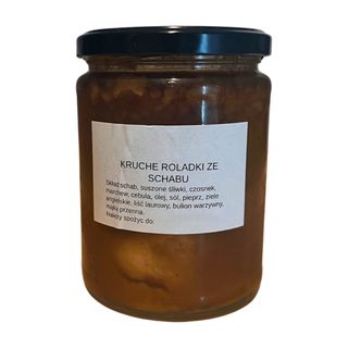 Kruche roladki ze schabu 540 ml