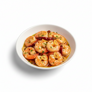 Plato De Gambas Al Pil-Pil