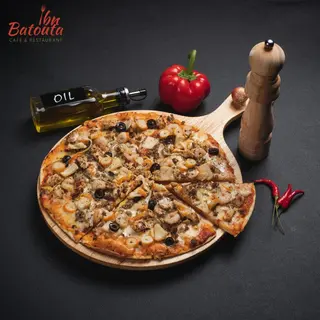 Pizza fruits de mer