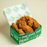 Հավի կծու թևիկներ 16 հատ` (8 հատ թևիկ, 8 հատ բդիկ)