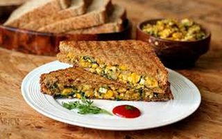 Grilled Paneer Sandwich
