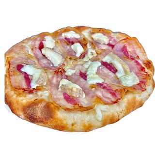 Pinsa Pancetta e taleggio