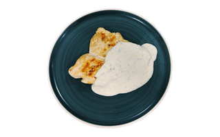 Pui cu sos gorgonzola