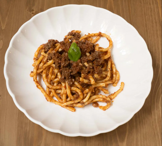 Pici al ragù di chianina
