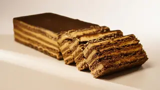 შავი ირისის ტორტიკი, 10 ნაჭრიანი