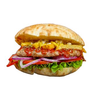 Сандвич с кълцано пилешко филе в було НОВО! (400г)