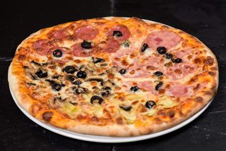 Pizza Quattro Stagioni mica Ø28cm