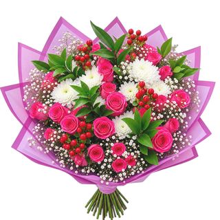 Pink Blossom + Berry Charm