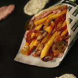 ვეგეტარიანული გირო, ტარტარის სოუსით (საფირმო სოუსი კრემყველით)